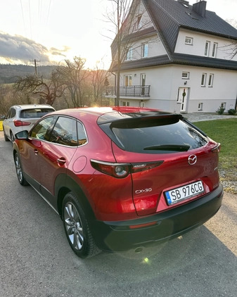 Mazda CX-30 cena 129900 przebieg: 53000, rok produkcji 2021 z Orzysz małe 29